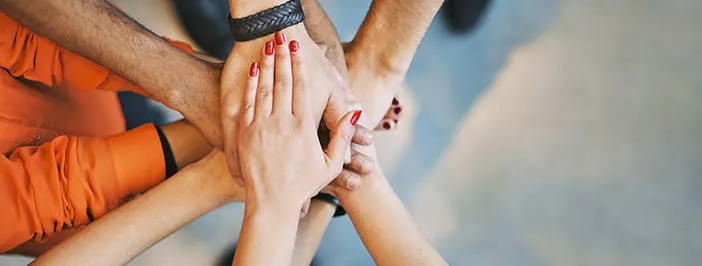 hands in collaboration - Square3: NEW NAME. SAME GREAT SERVICE.